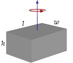 Moment of inertia of a cuboid